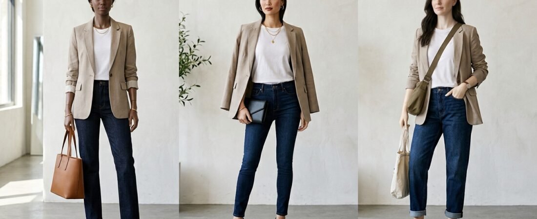 How to Style Basic Clothes in Different Ways