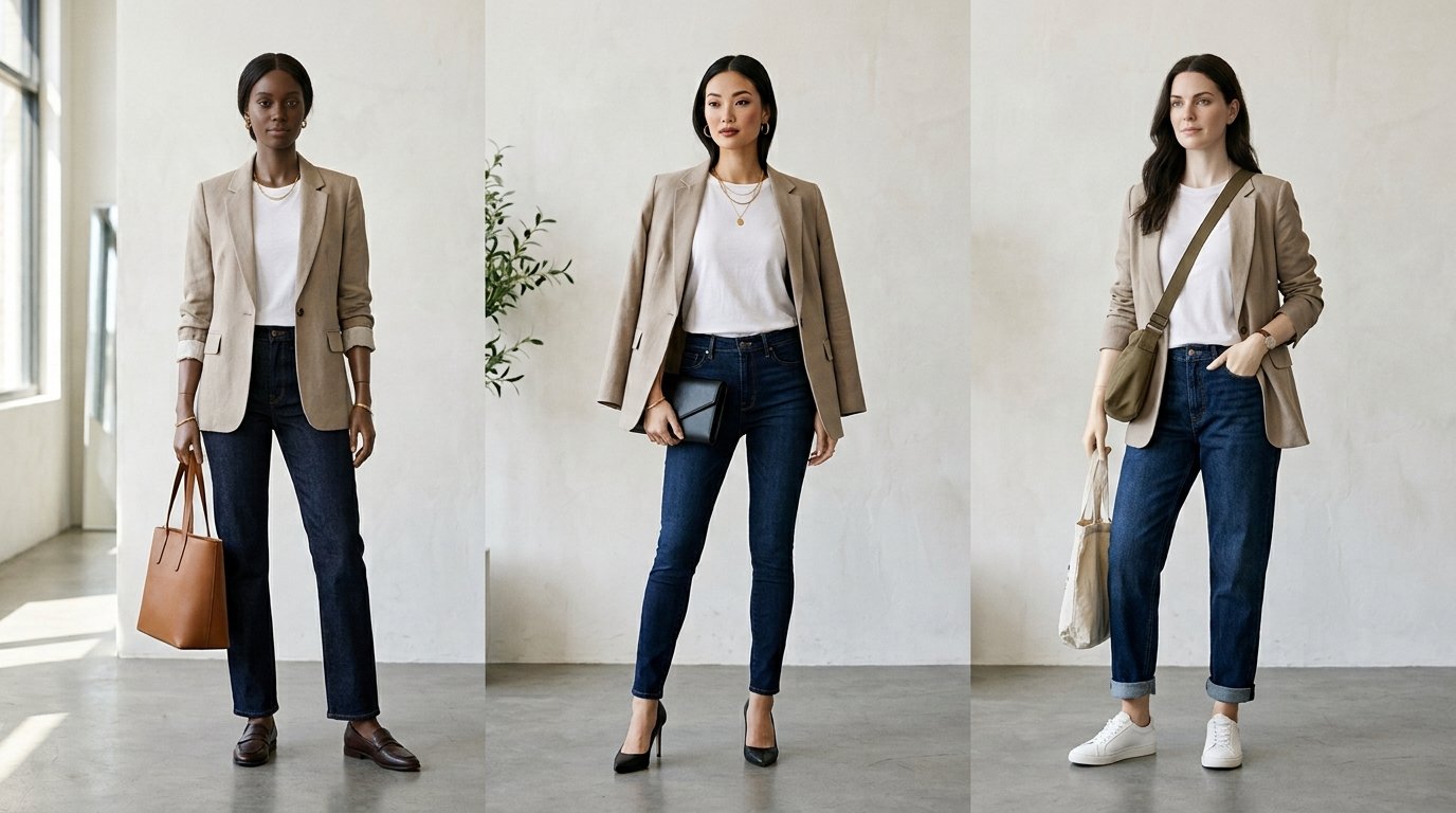 How to Style Basic Clothes in Different Ways