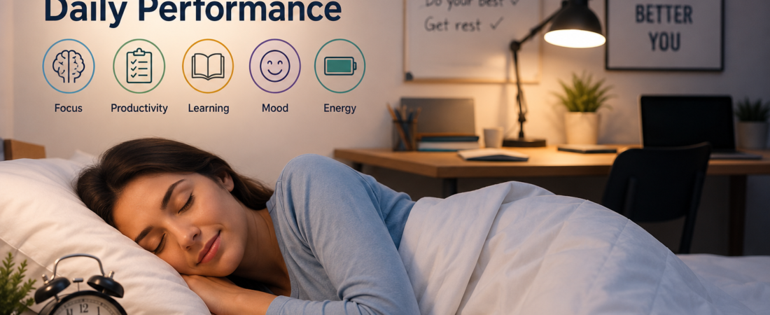 Why sleep is important for daily performance