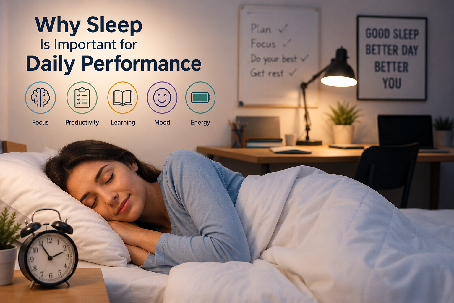Why sleep is important for daily performance